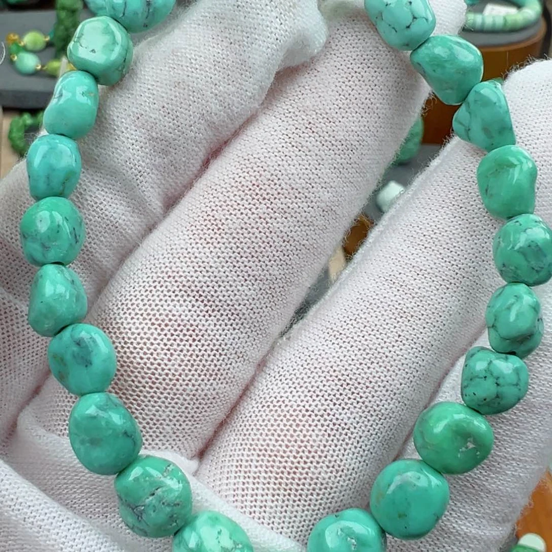 绿松石菜籽黄绿松石Z未镶嵌