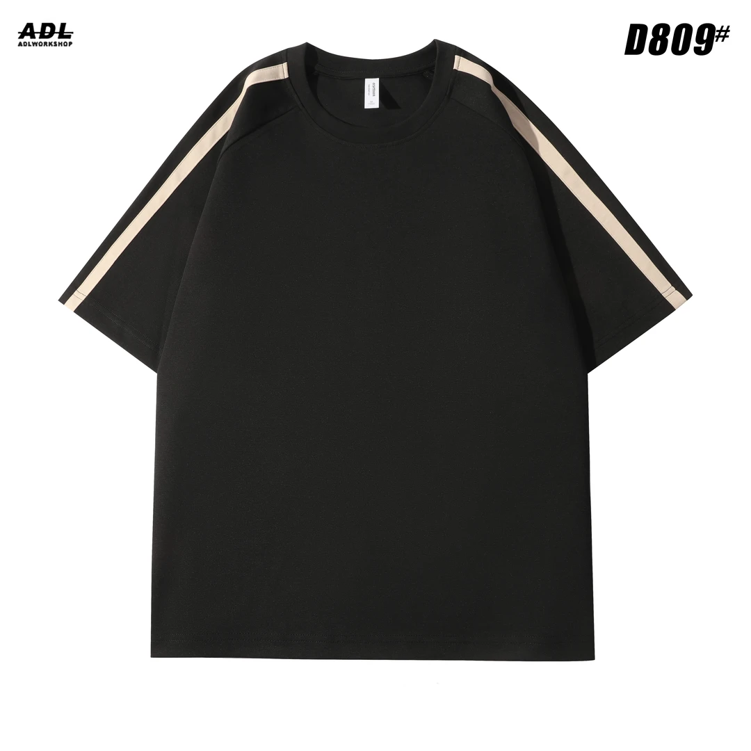 {小熊服饰D809}2025新款T恤插肩袖潮流百搭