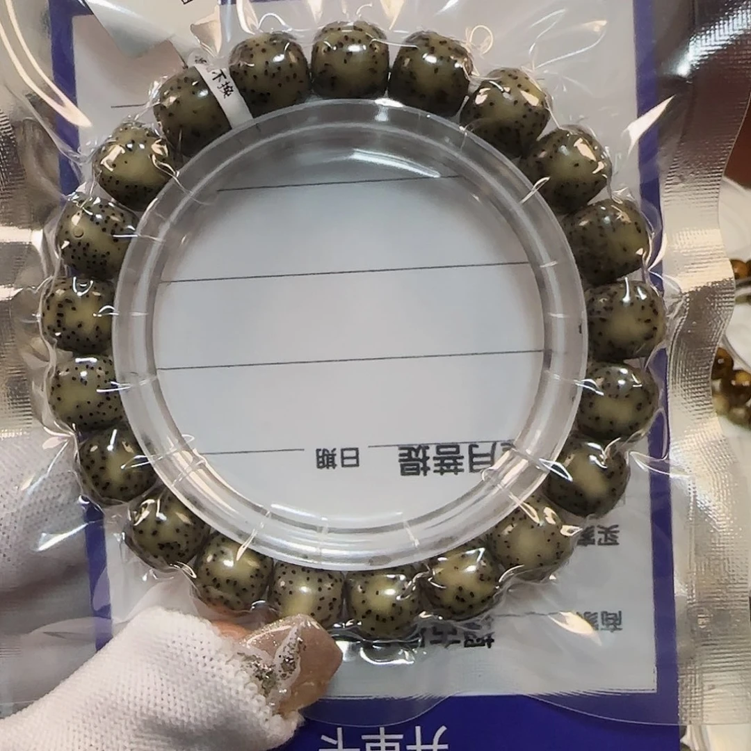 星月菩提手串星月菩提石玉侧留白