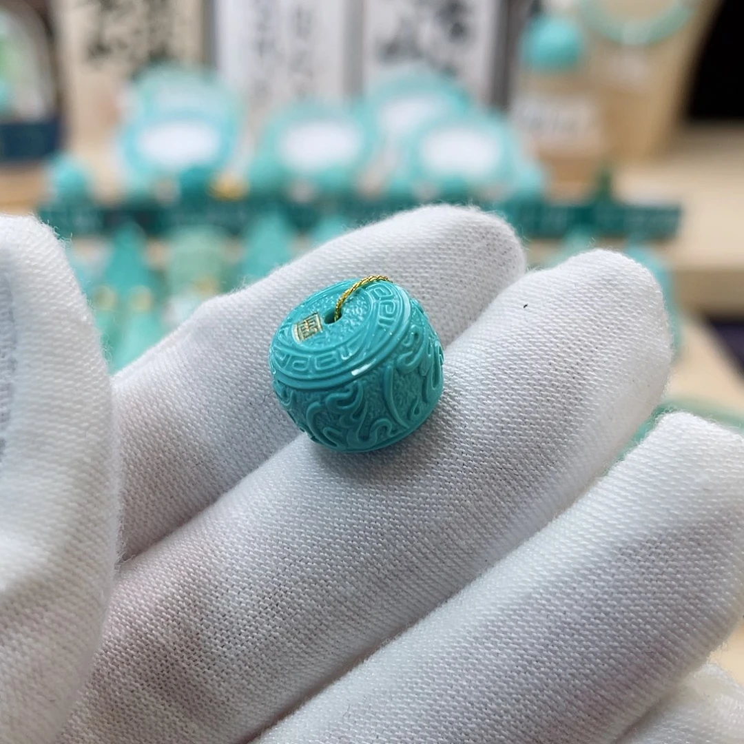 绿松石珠宝奇石未镶嵌