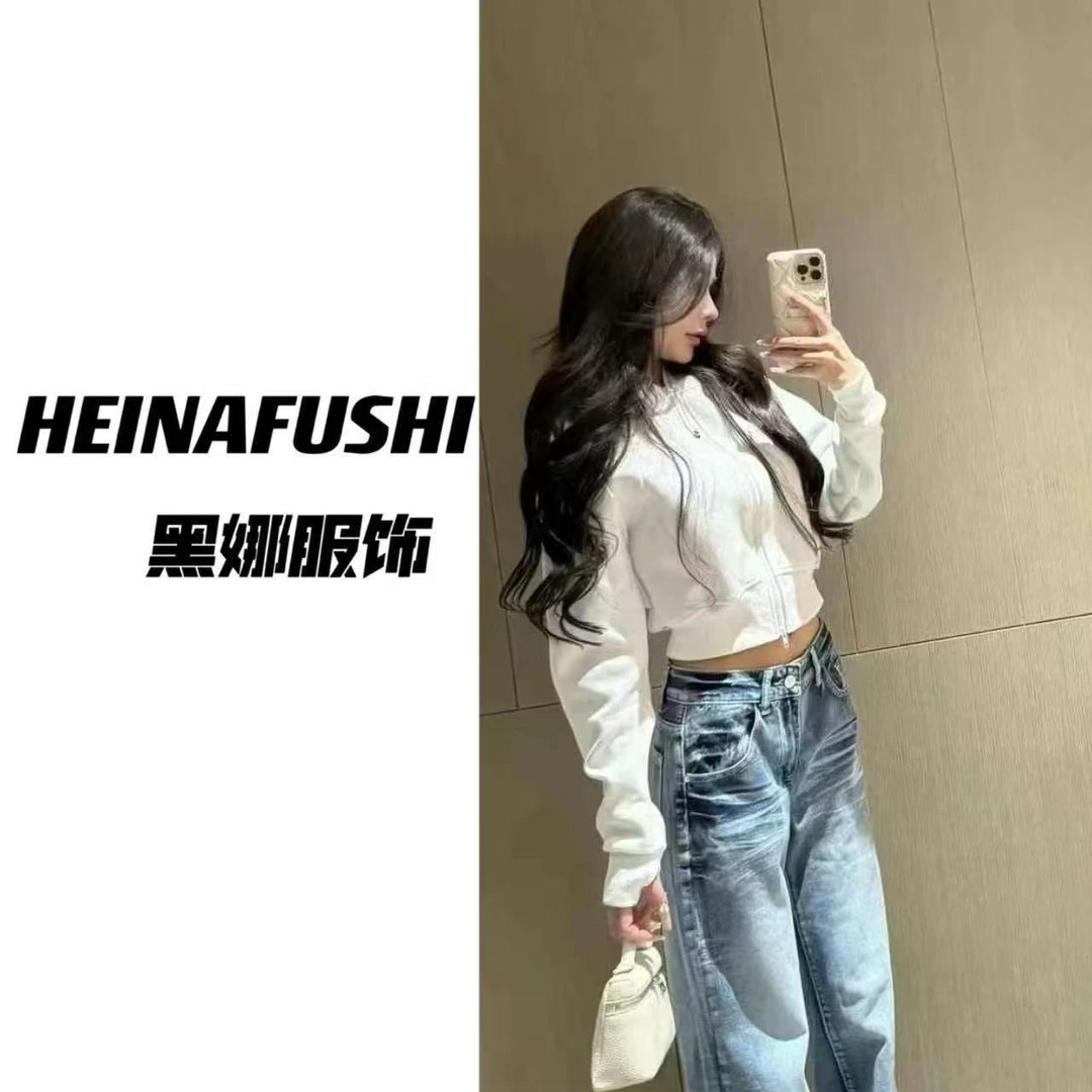 HEINA 【秒杀】韩版连帽休闲外套6028