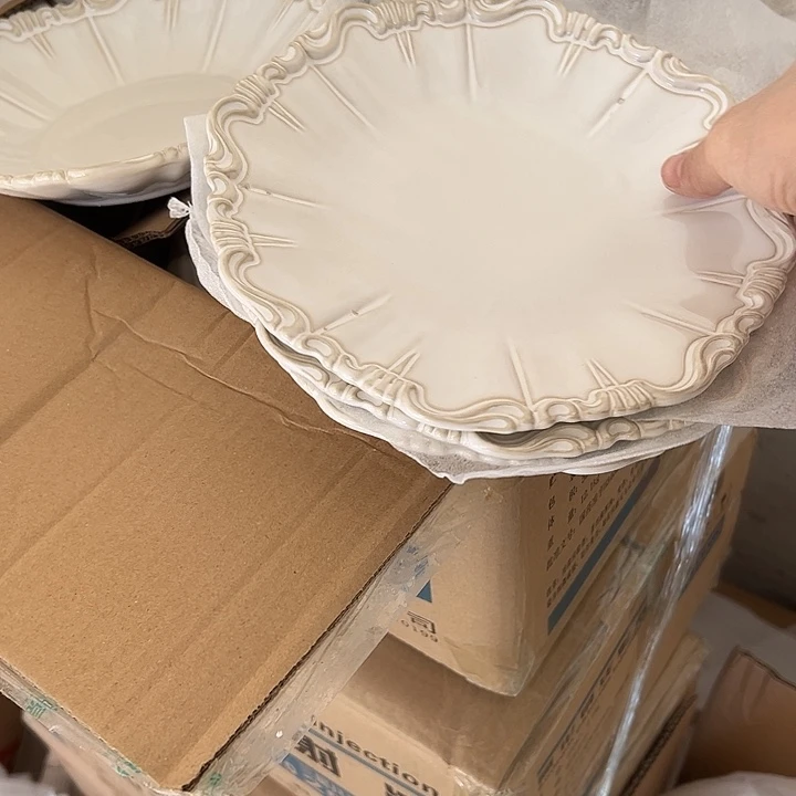 瓷片默认瑕疵商品洛可可3个