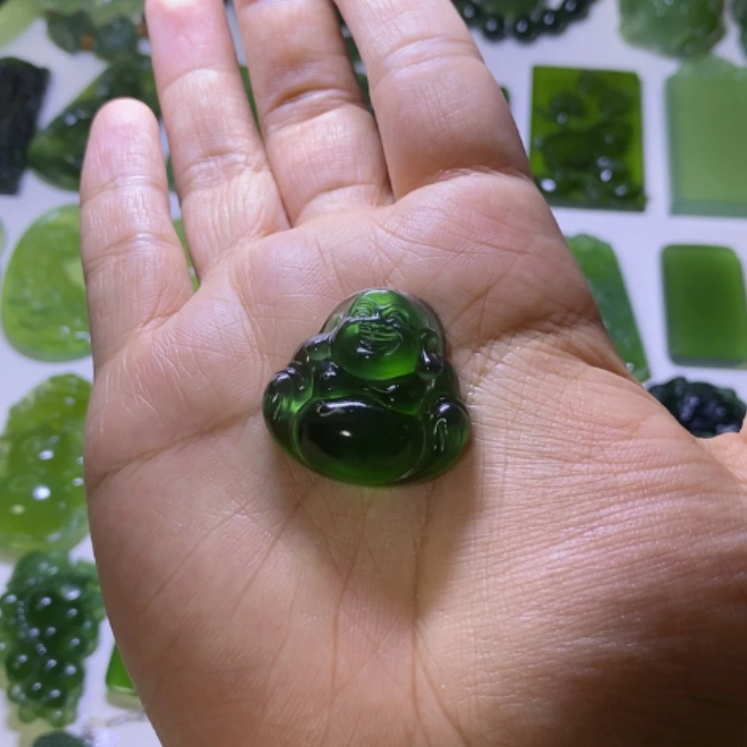 【闪购商品】未镶嵌蛇纹石玉颈饰r*