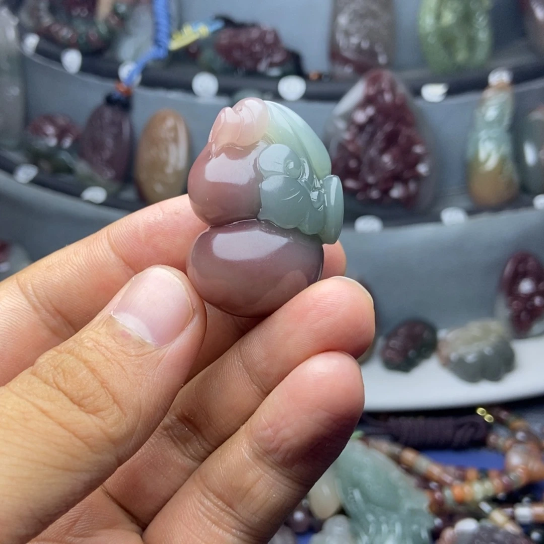 玛瑙/玉髓颈饰未镶嵌夢***。