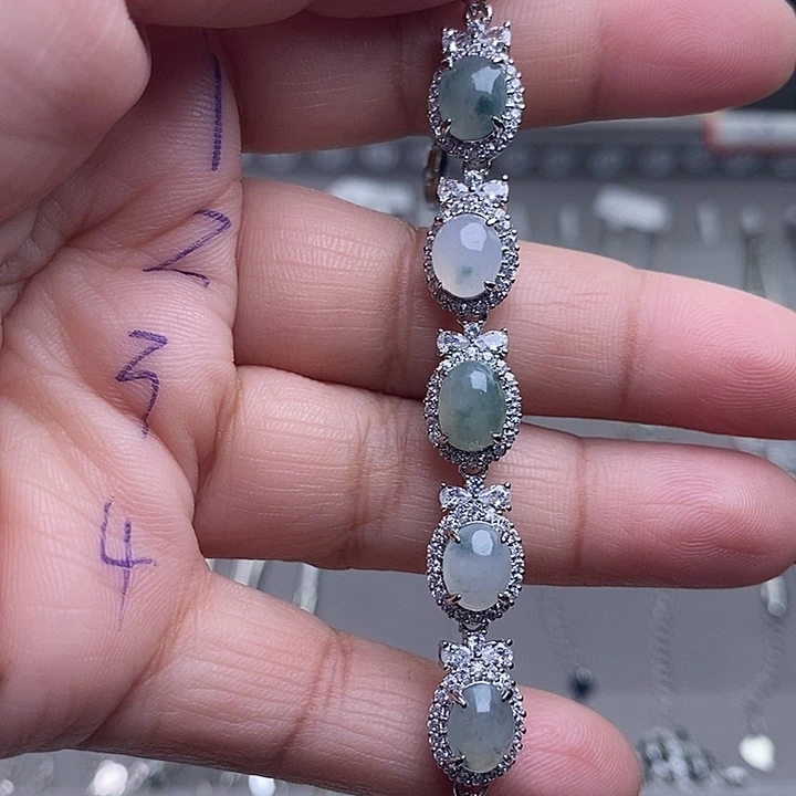 未镶嵌戒指翡翠小*蛋缅甸