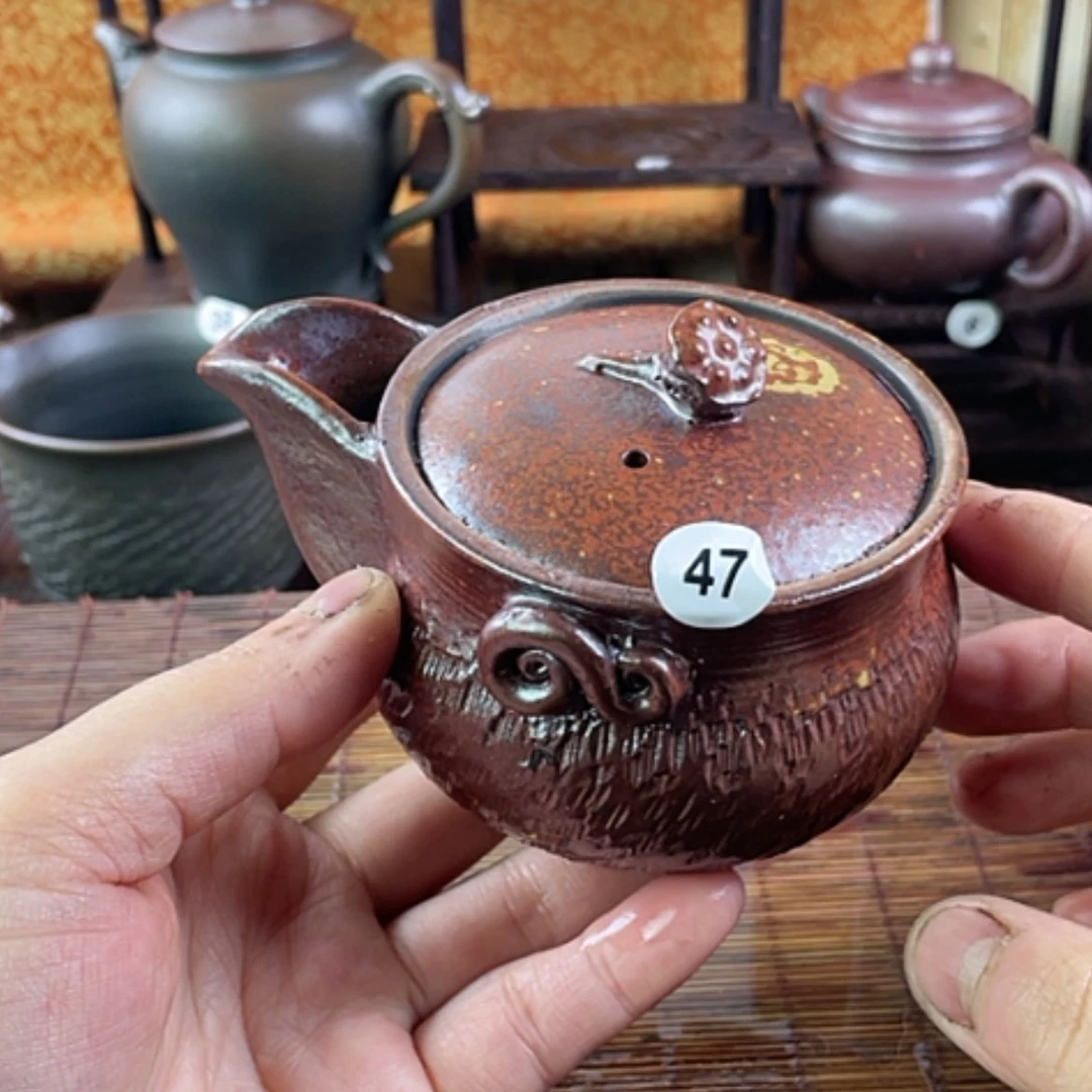 【闪购商品】柴烧茶壶220毫升左右瑕疵宝瓶