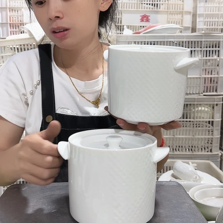 杯2个炖盅工厂库存微瑕产品