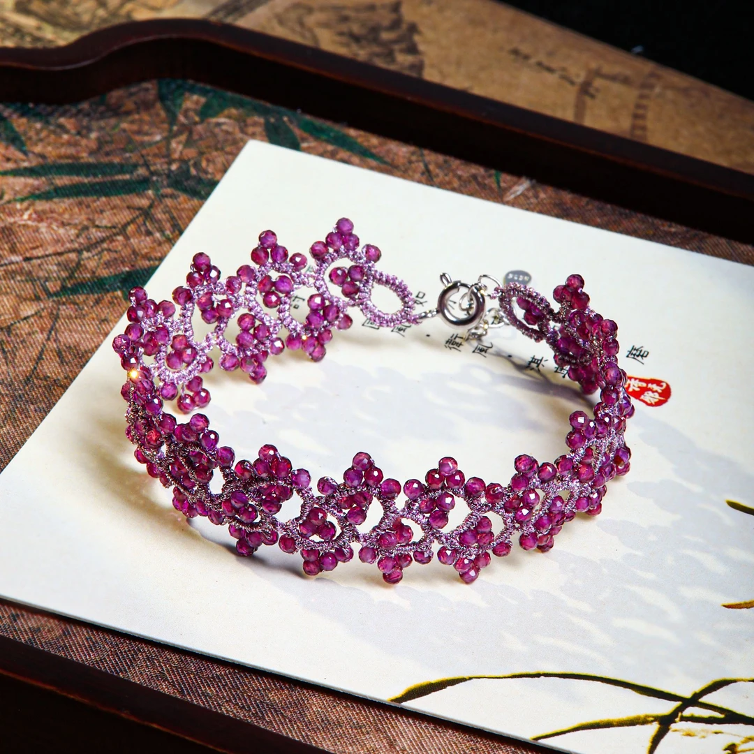 紫水晶人鱼姬手链