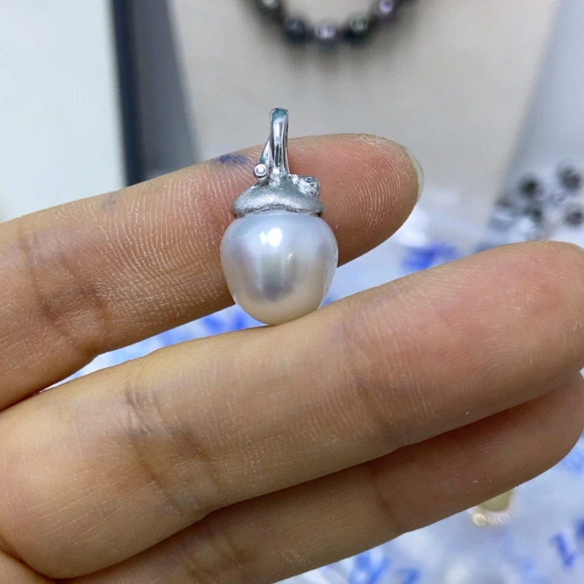 【闪购商品】海水珍珠裸珠未镶嵌心*