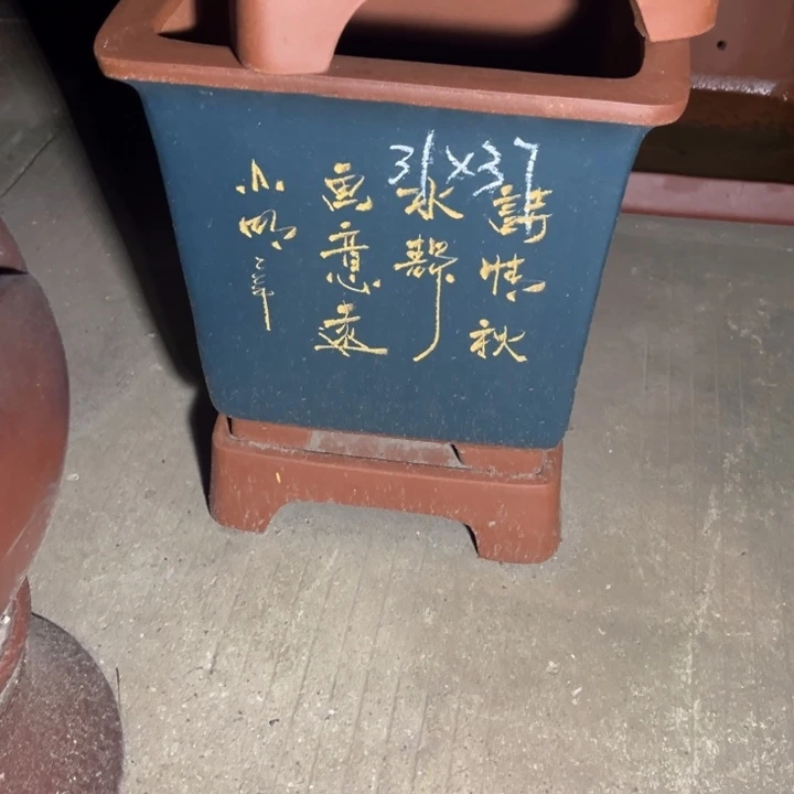 紫砂花盆紫砂花盆