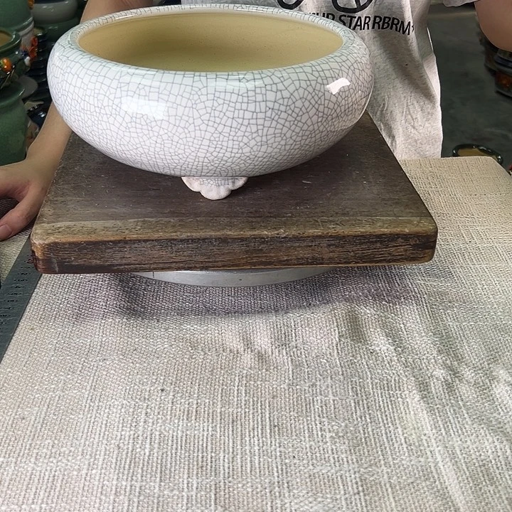 泳坤堂石湾花盆陶瓷