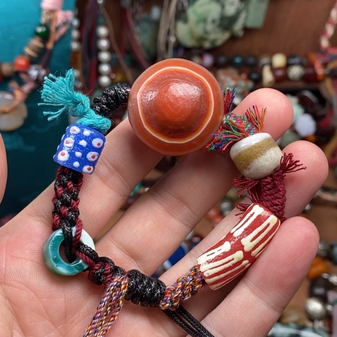 玛瑙/玉髓手链未镶嵌