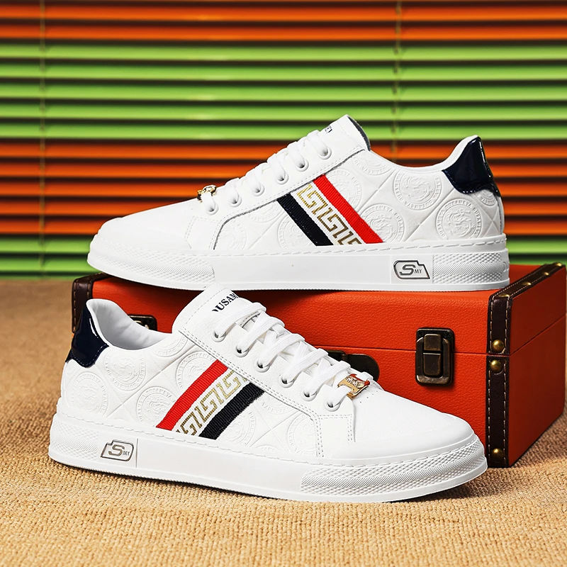 杜莎米娅早秋新款百搭板鞋低帮薄款防滑休闲鞋时尚男女小白鞋