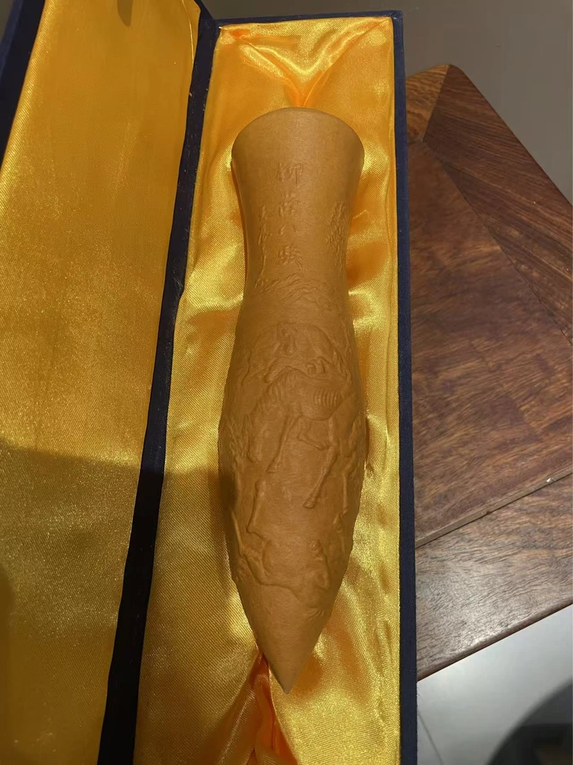 柳荫八骏主题柳叶器型蝈蝈鸣虫用品