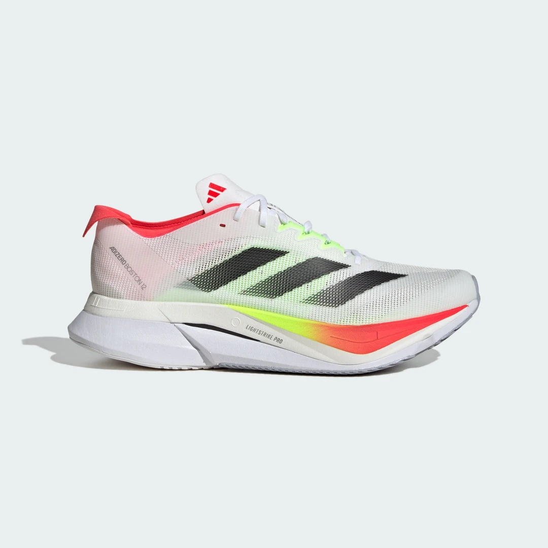 adidas/阿迪达斯ADIZERO BOSTON12超轻缓震回弹玻纤柱跑鞋 JQ2552