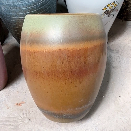 紫砂花盆口21高度31瑕疵龙蛋