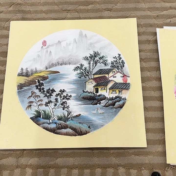 国画花鸟的翅膀和翅膀是