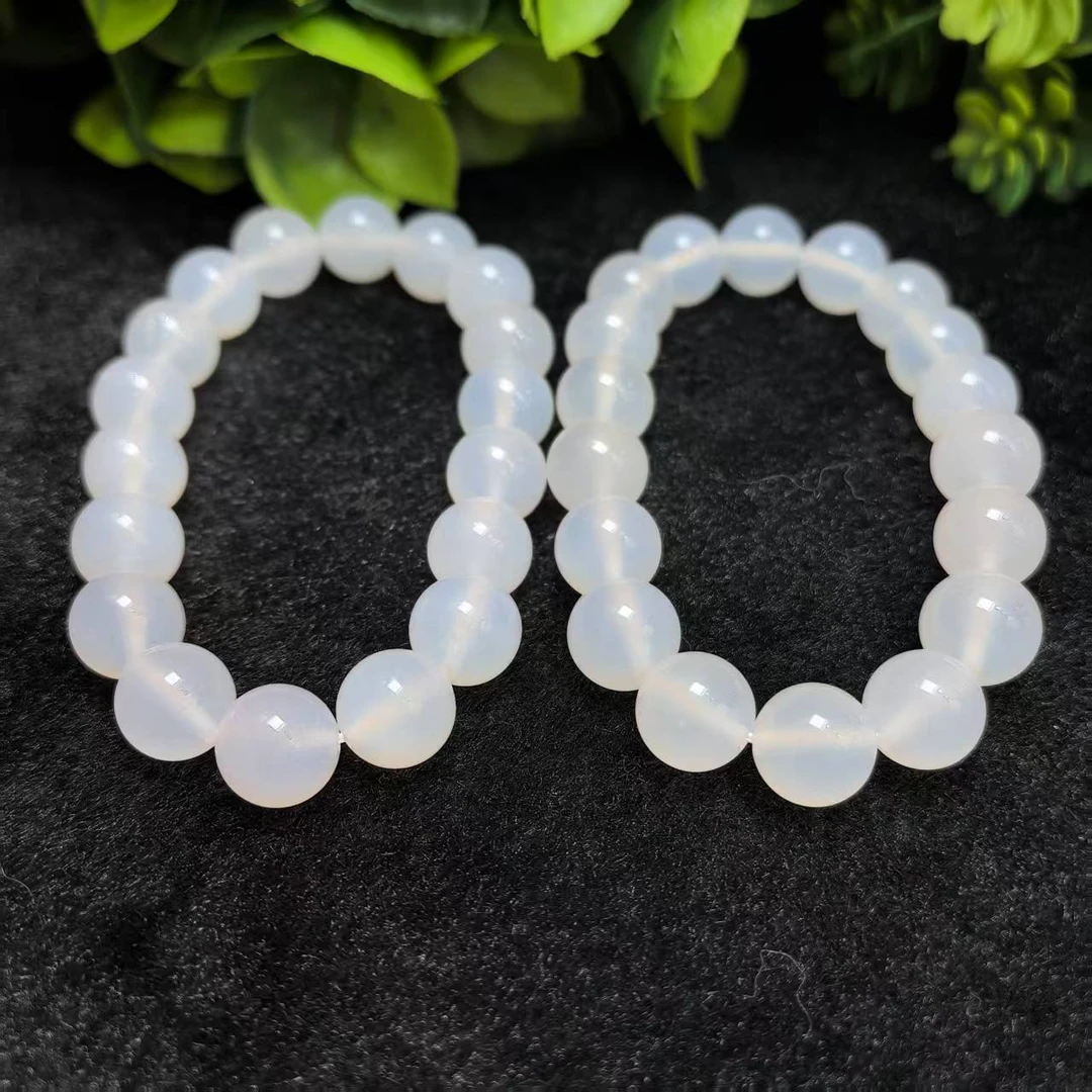 江德洋珠宝S7966九天玄灵寒冰玛瑙白手串-多样性发货只发一件