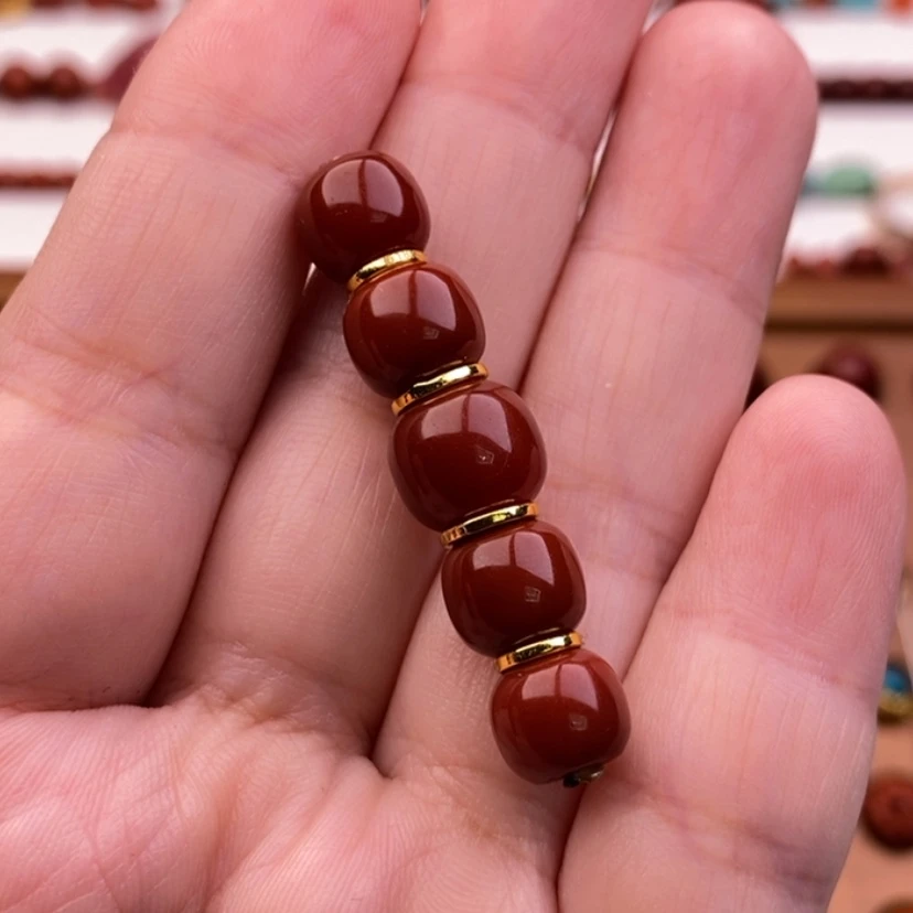 【闪购商品】合金配饰南红玛瑙