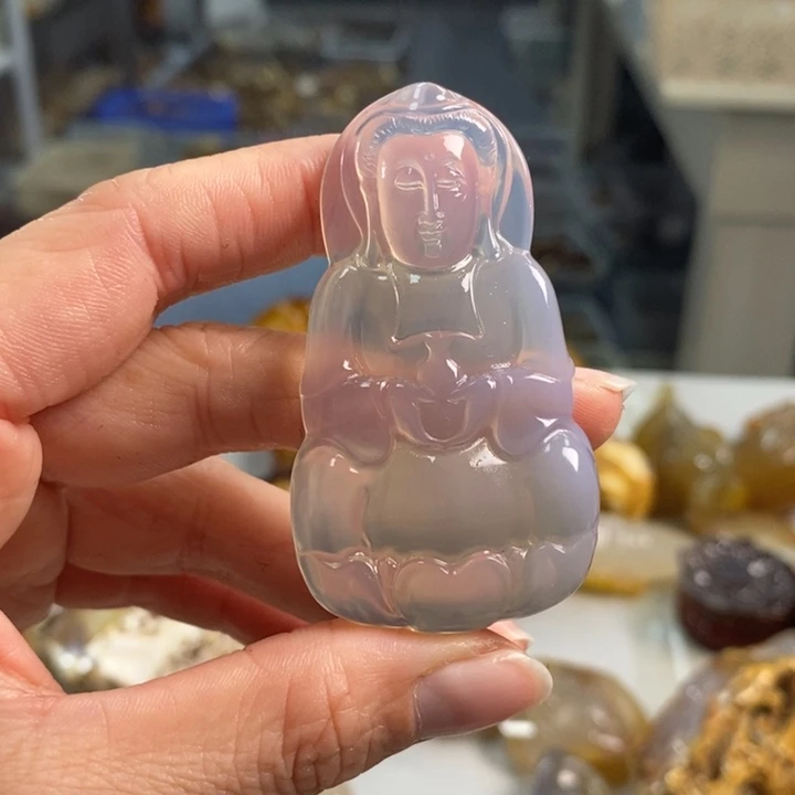 玛瑙/玉髓吊坠(不含链)未镶嵌