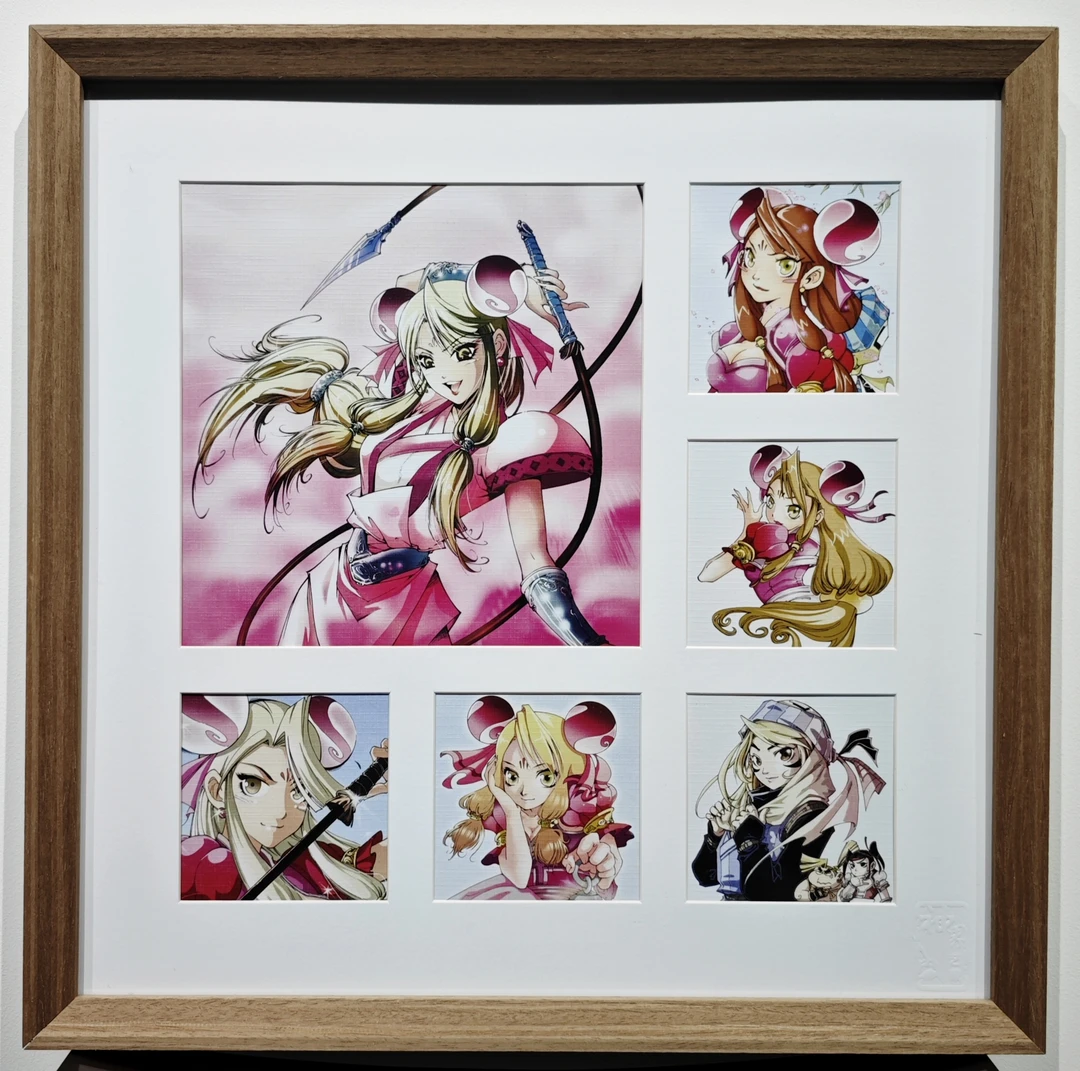 【逍遥奇侠】高端复刻单人六宫格（40*40）艺术插画