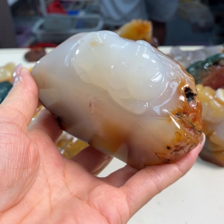 未镶嵌吊坠(不含链)玛瑙/玉髓