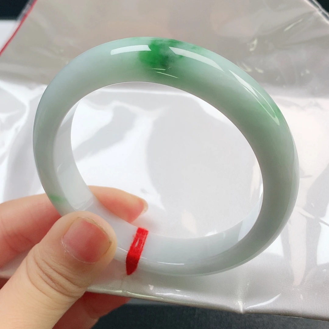 翡翠未镶嵌手镯1454