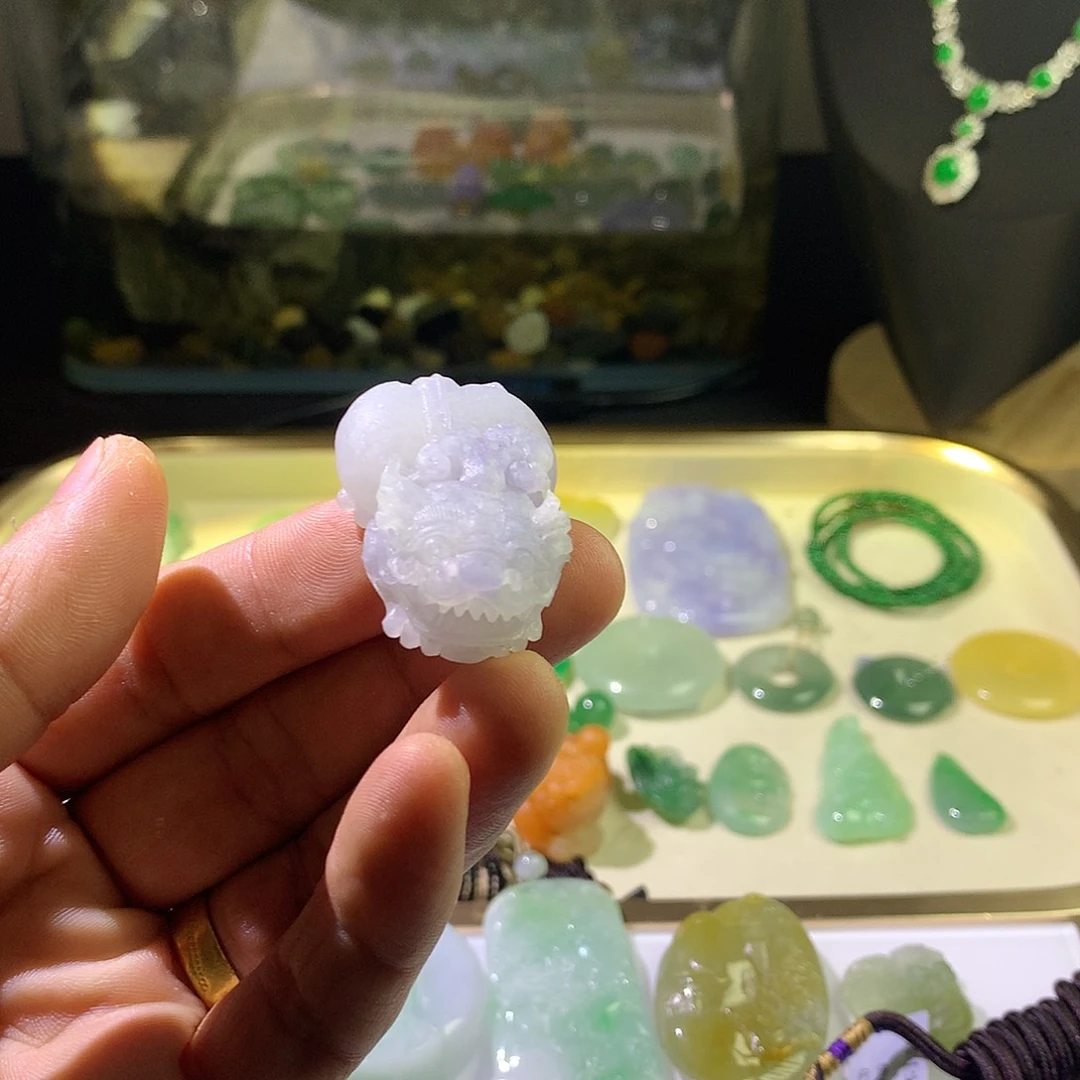 未镶嵌定制翡翠貔貅
