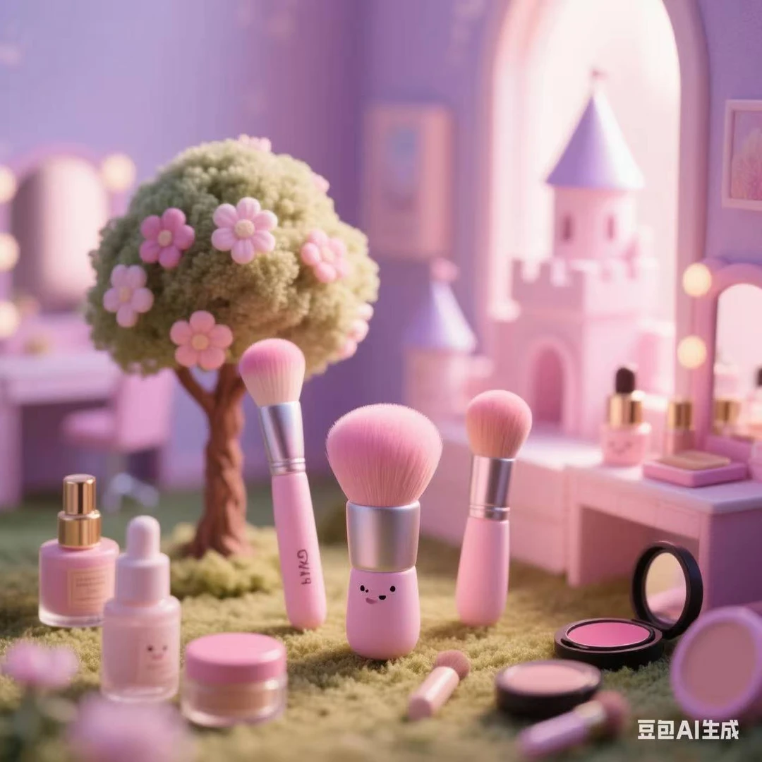 C 开头链接请拍这 (蓬松软毛粉尘刷前置卸甲桌面清洁扫腮红)