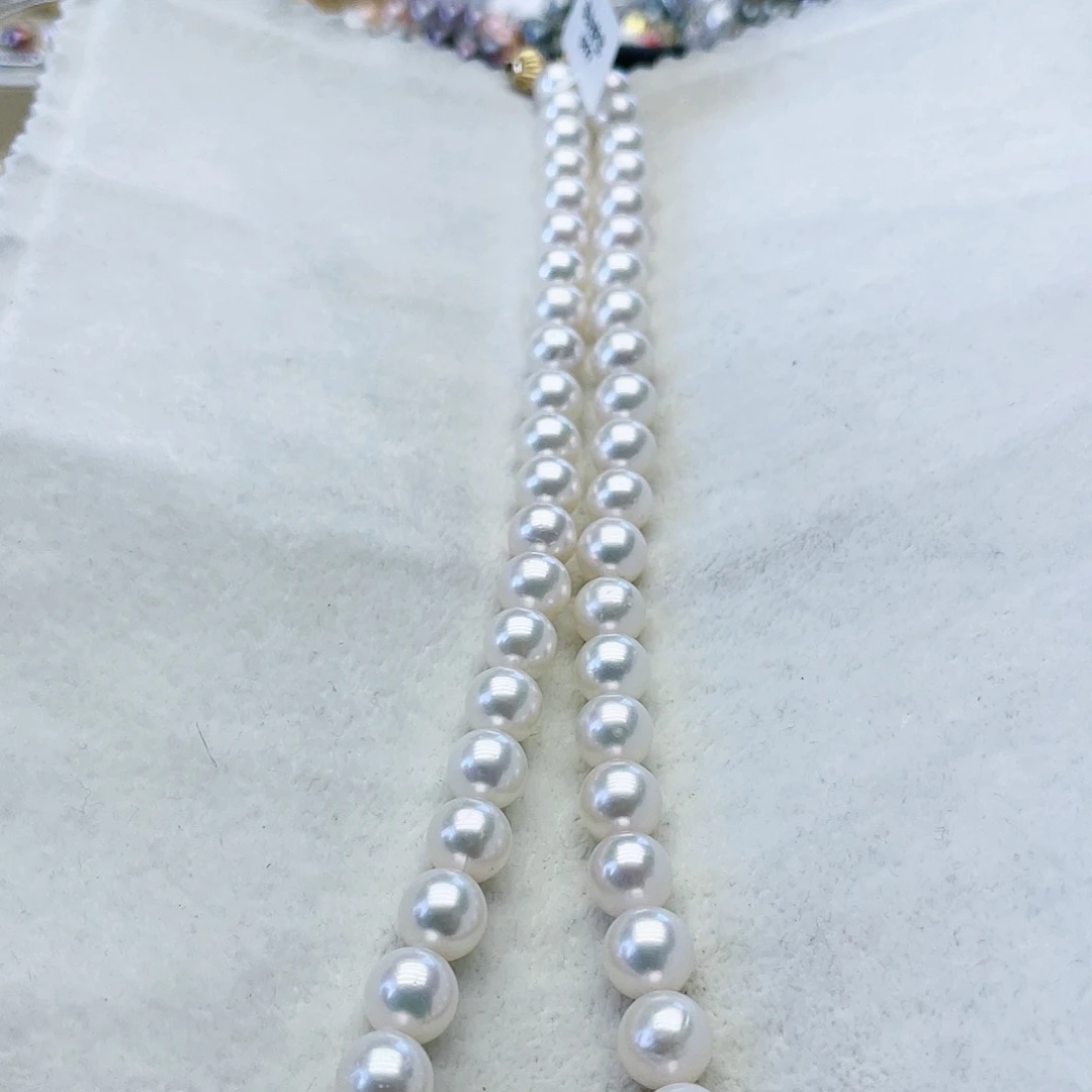 海水珍珠颈饰18K金镶嵌