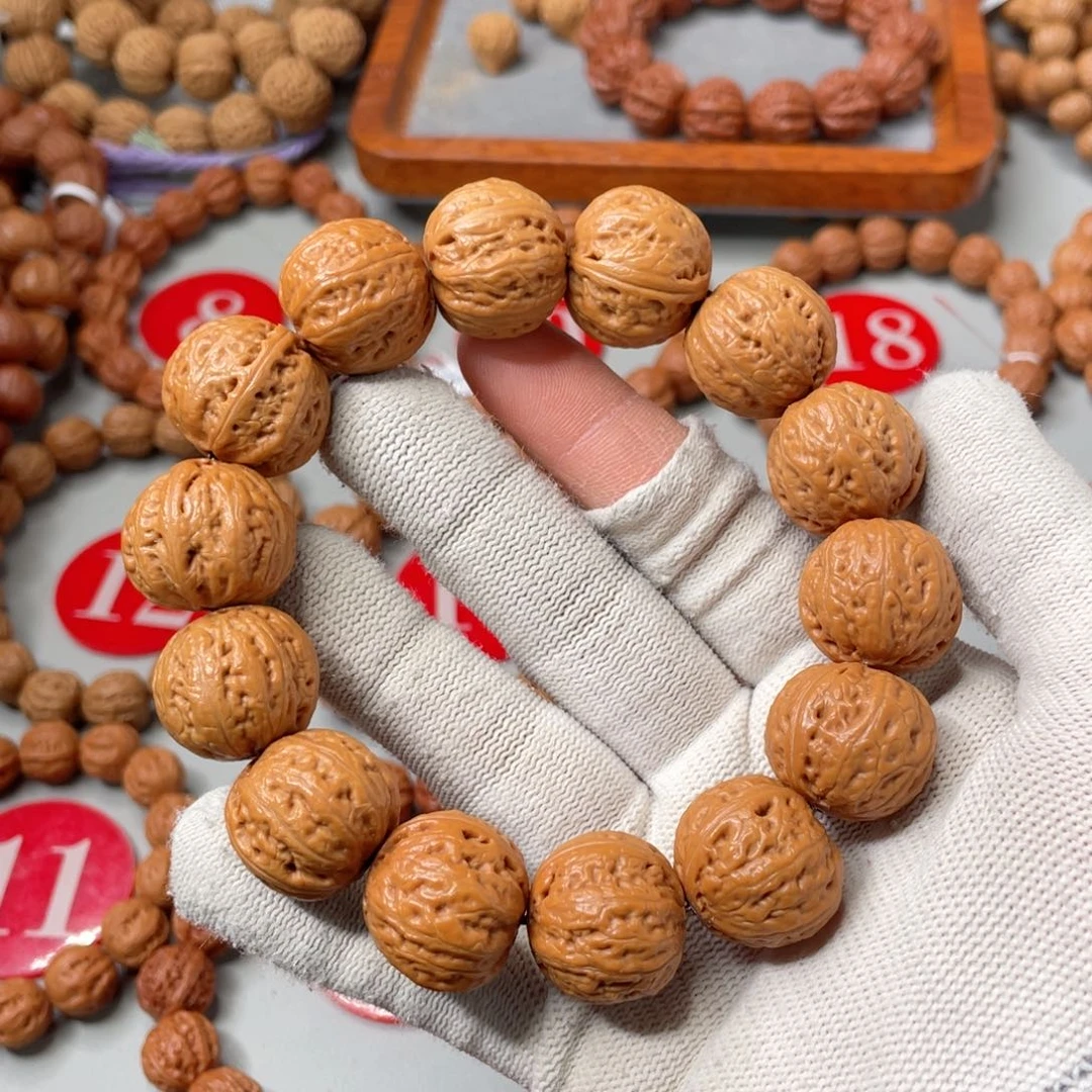 文玩核桃手串矮桩满天星绣球20.5mm