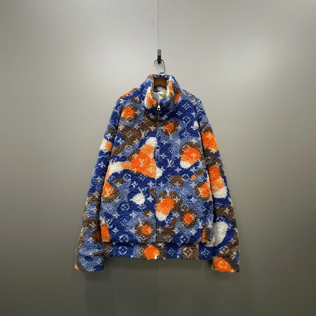 99新 LouisVuitton/路易威登 yyy 彩色老花泰迪外套 XXL码300956