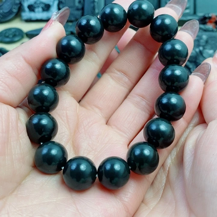 和田玉（青玉）颈饰未镶嵌