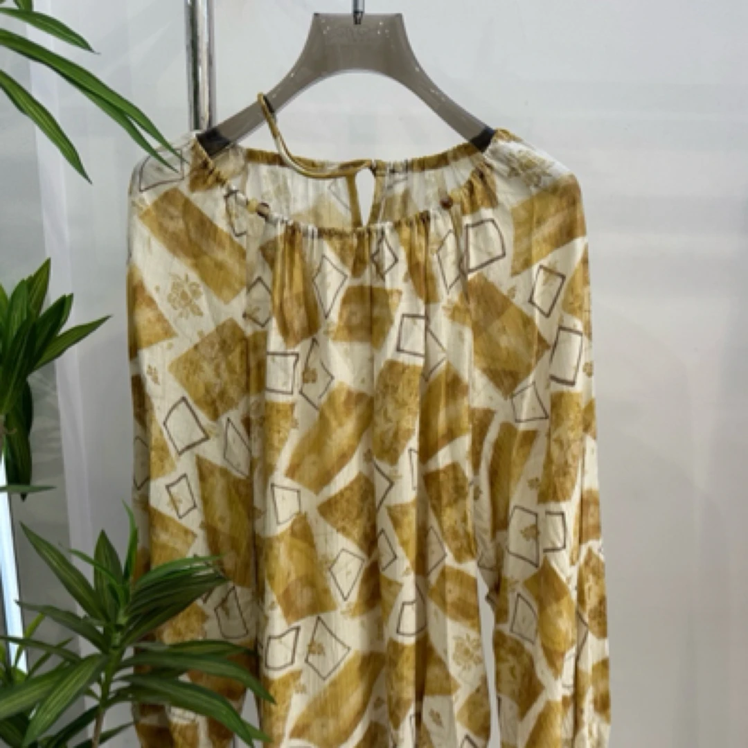 卓约姿色印花小衫9026