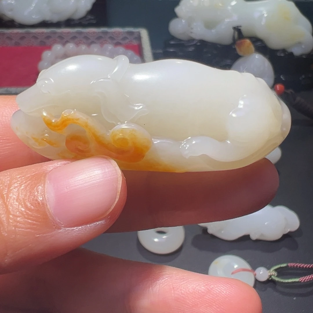 和田玉（白玉）未镶嵌颈饰
