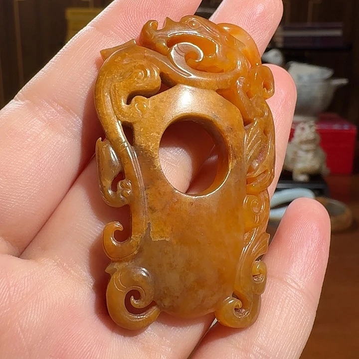 悟***#和田玉未镶嵌挂件