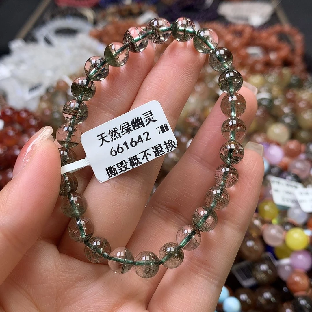 水晶手链未镶嵌，