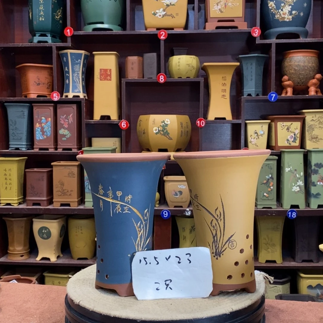 紫砂花盆紫砂艺术