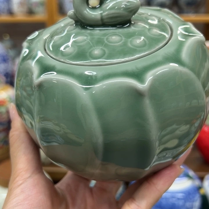高端陶瓷茶叶密封罐