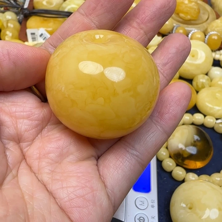 蜜蜡未镶嵌颈饰天然蜜蜡