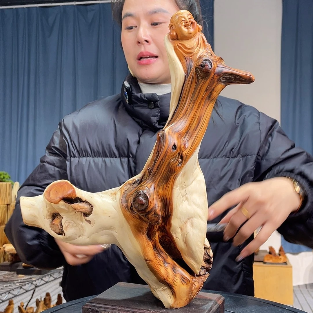 柏木（崖柏）随型摆件