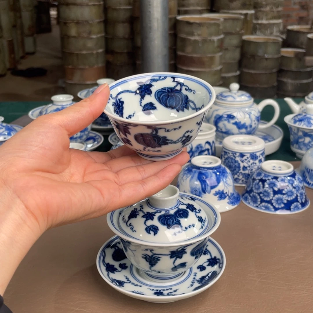 景德镇陶瓷手工手绘