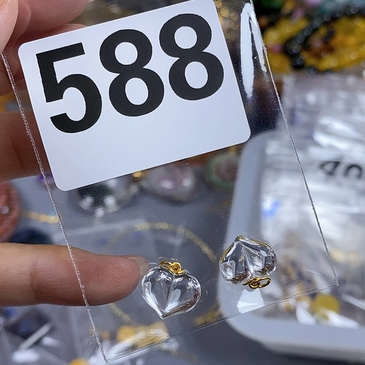 水晶珠宝半成品未镶嵌珍****丁