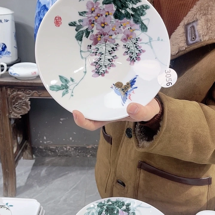 摆件吴义松陶瓷直播间3056