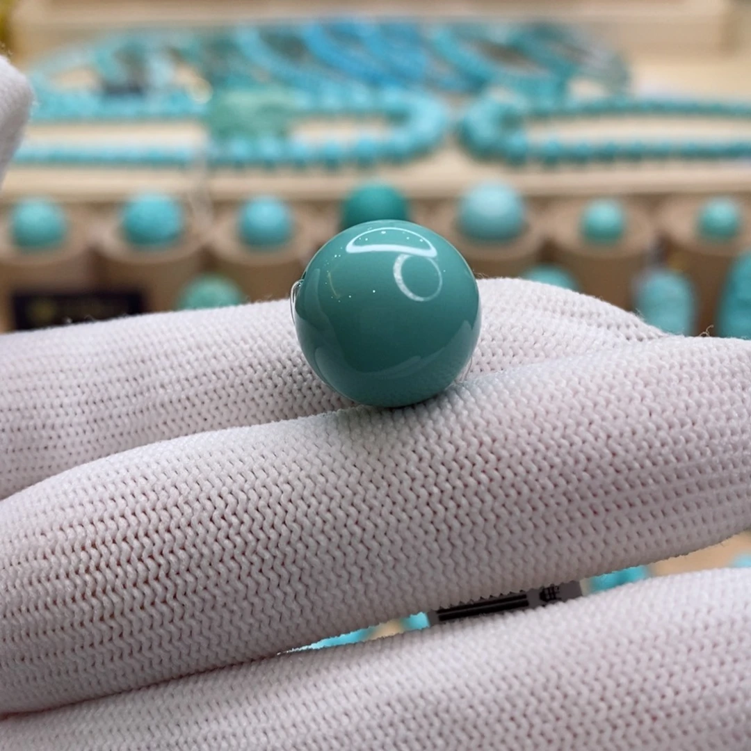 绿松石未镶嵌珠宝奇石15mm