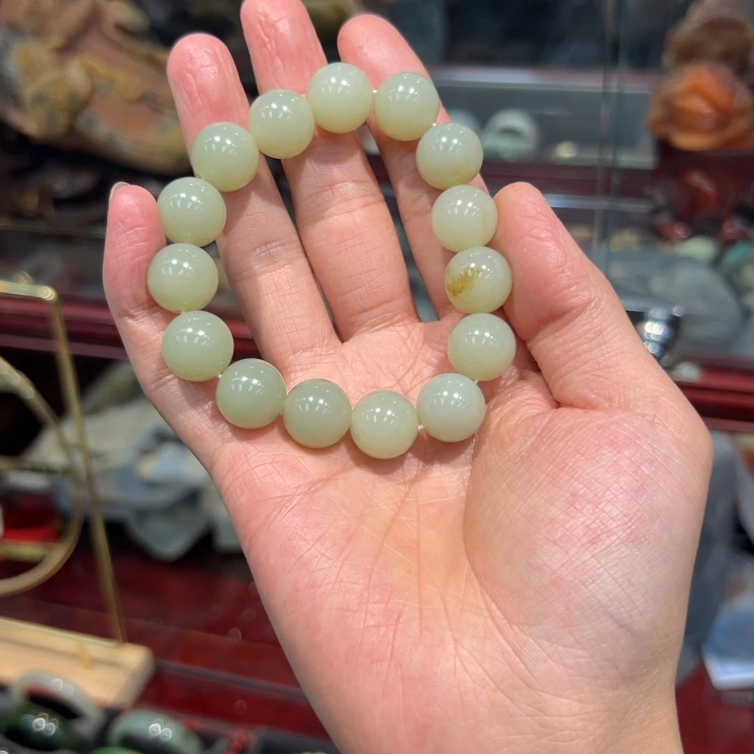 套链未镶嵌和田玉.****蓝