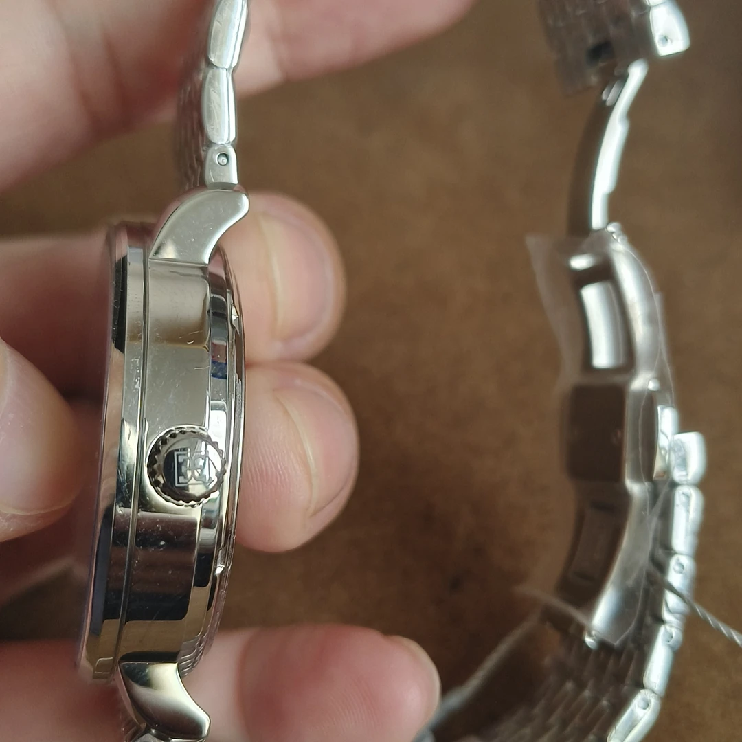 依波手表钢带，带头宽21mm，适用于表径42mm依波表