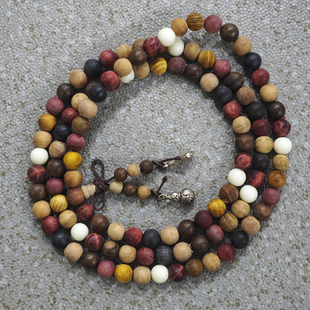 W113 多宝0.8cm多圈手串