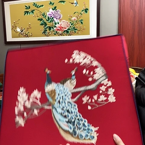 1一套红色孔雀1111