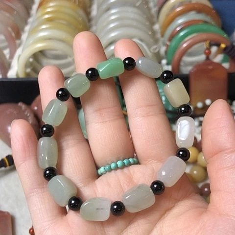 未镶嵌手链石英质玉